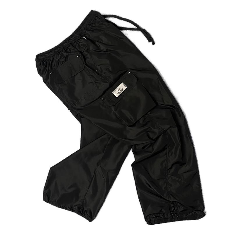 Cargo parasut panjang pria/wanita original Celana Dewasa Distro Slimfit Cowok Katun Hitam Casual 1
