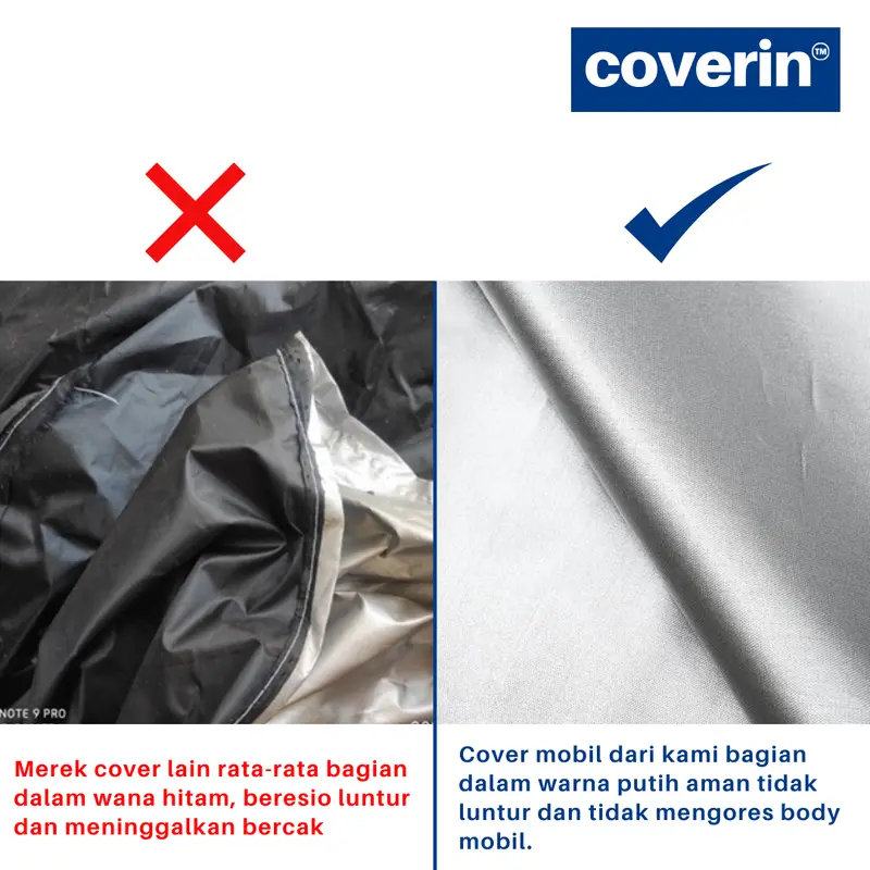 Sarung Mobil Kijang Innova barong Body Cover mobil Polyester silver Car -COVERIN 4