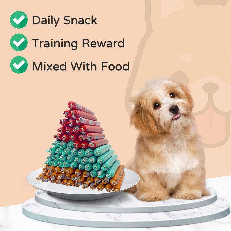 「Muslim」FOLOPETS Sosis Anjing & Kucing 15g - Paket 30/90/150 Buah, Camilan Sehat & Lezat untuk Si Doggy & Meong! 「Muslim」FOLOPETS Sosis Anjing & Kucing 15g - Paket 30/90/150 Buah, Camilan Sehat & Lezat untuk Si Doggy & Meong!