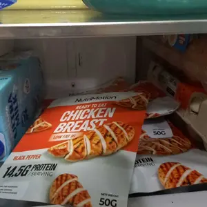 Nutrimotion - Chicken Breast - Dada Ayam Siap Makan Tinggi Protein - Cemilan Sehat yang Rendah Lemak - (5pcs)