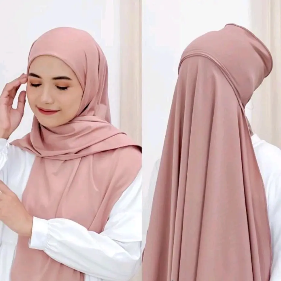 Hijab Segitiga Instan Jersey iner