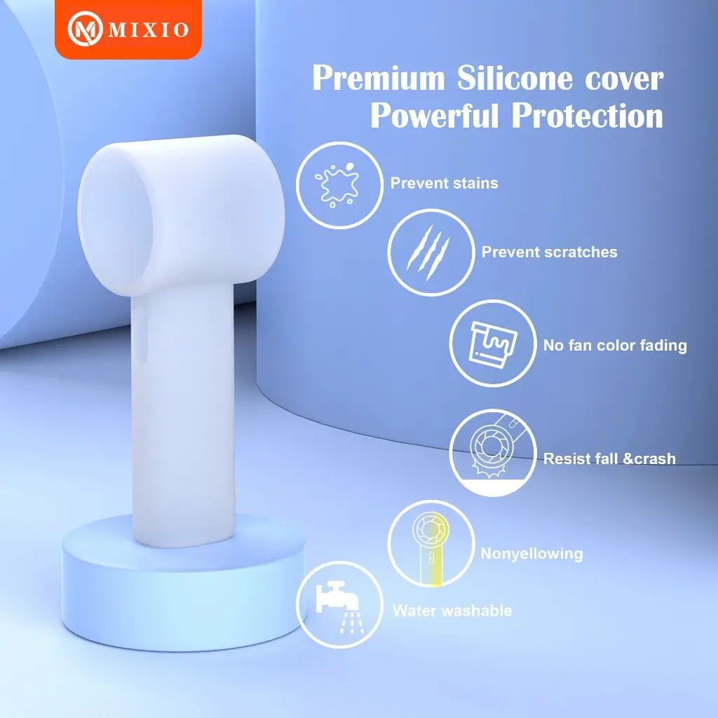 MIXIO Silicon Case GS-08 High-speed kipas Turbo Protective Case Cover Silicone Protector