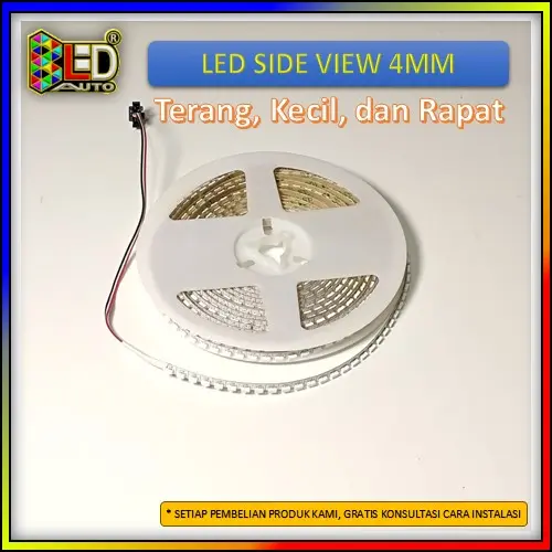 Led Side View WS2812B 31 watt Led Strip RGB DMX Smart Led Lebar 4mm kerapatan led 170 Led Permeter Lampu Rgb 4