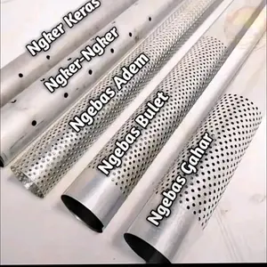 Saringan Knalpot Racing Sarteng Sarbor Sarfull inlet 38 - 38 All Type mdm, drsound, zrc, wrx, fkracing dll Motor Motorcycle