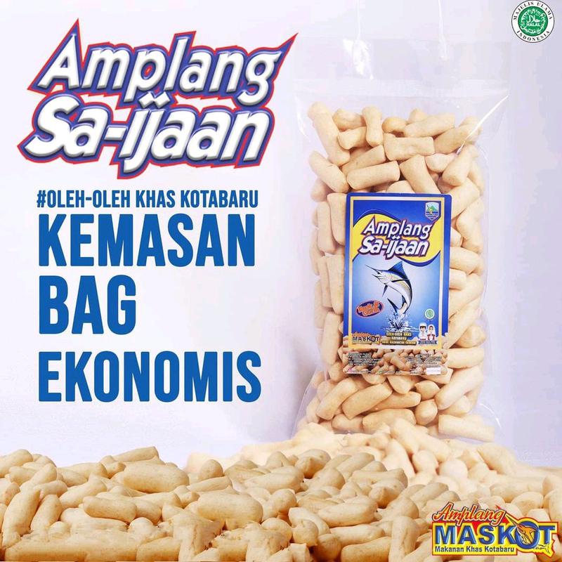Amplang Sa-ijaan Khas Kotabaru Kemasan Bag 500gr. 0