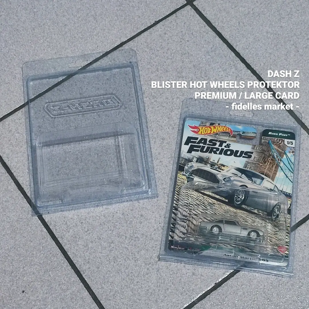 6pc BLISTER HOT WHEELS PROTEKTOR DIECAST ORGANIZER
