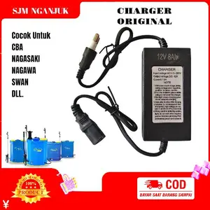 charger cas sprayer electrik 12V 1.1A Original bawaan sprayer electrik