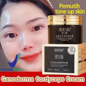Ganoderma Cordyceps Lightening Day and Night Cream ASLI ORI Ganoderma Cordyceps Whitening Cream