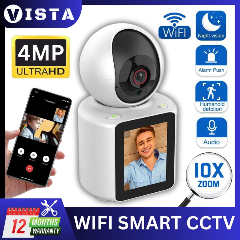 [FREE SD CARD] VISTA 4MP Video Calling Smart Camera CCTV wit - TikTok ...