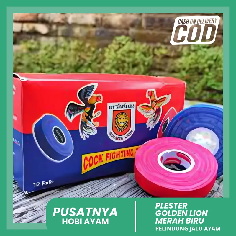 BISA COD PLESTER MERAH BIRU / PLESTER JALU / PLESTER JALU AYAM / PLESTER JALU AYAM ADUAN 0
