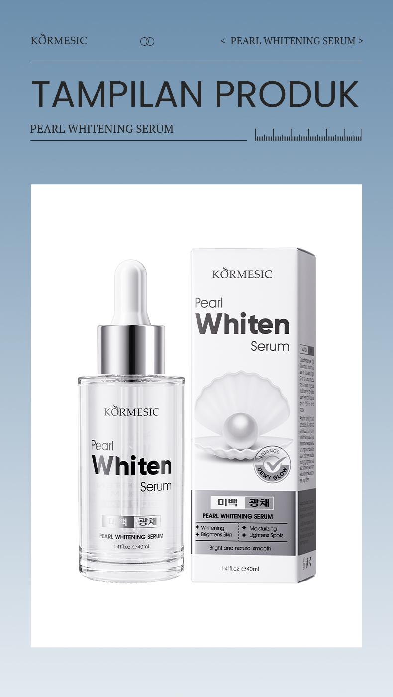 KORMESIC Serum Pearl Gold Brightening 40ml  Mengurangi Garis Anti