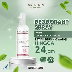 SAIA SKIN DEODORANT SPRAY CHERRY BLOSSOM (BPOM)