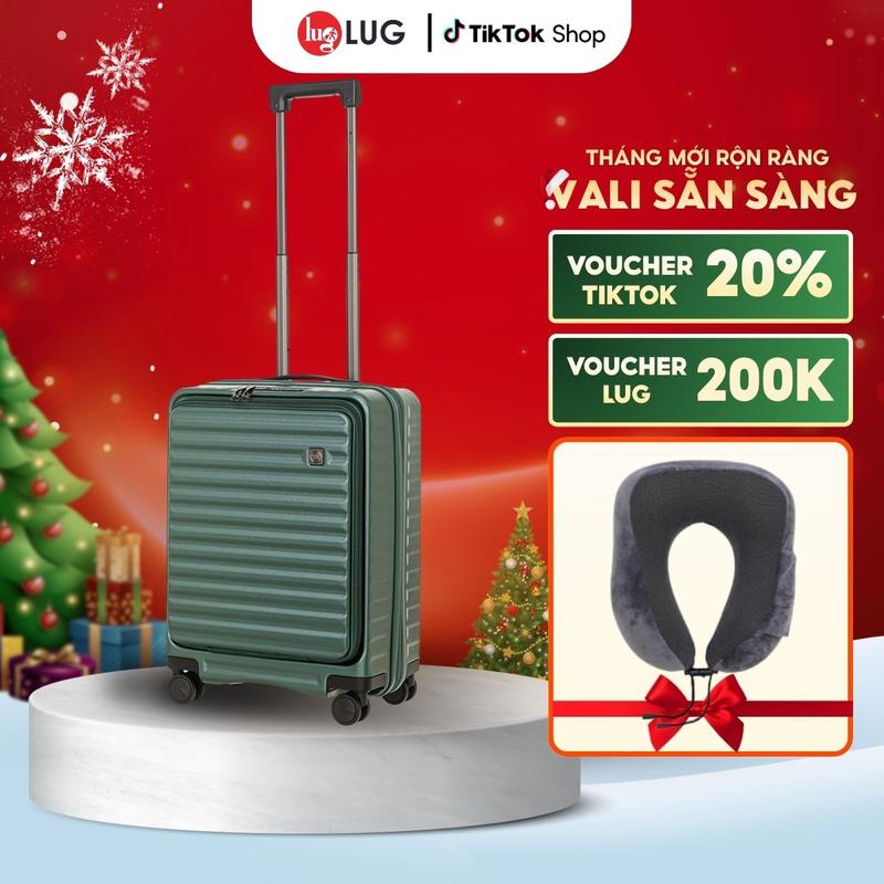   VALI DOANH NHÂN  Vali Kéo Du Lịch Lug MF001 Size 20 Thương Hiệu Lusetti Nhựa PC Chịu Lực Va Đập Tốt Khóa TSA Chuẩn An Ninh Hoa Kỳ vali 