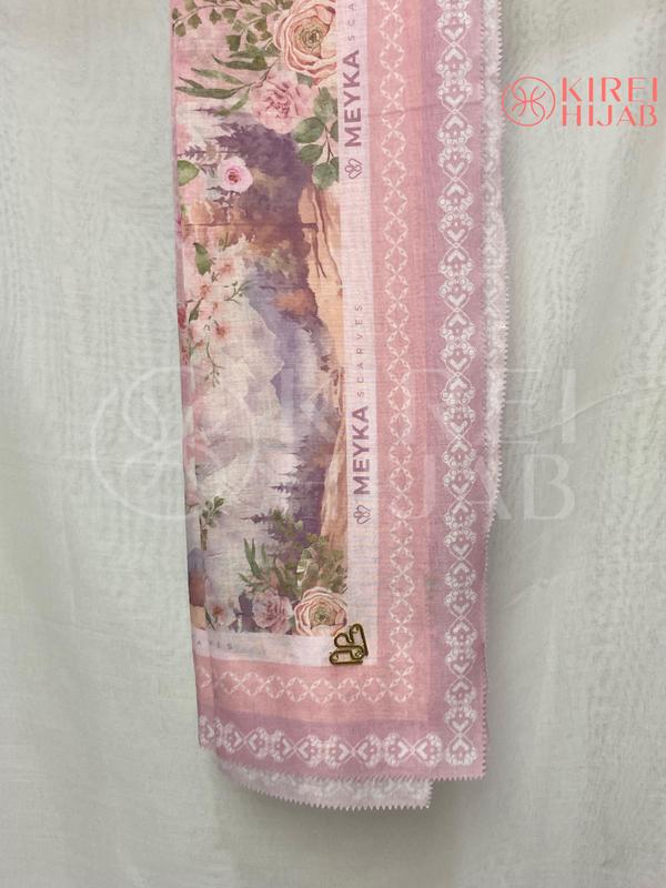 Hijab Segiempat Voal Motif Zaskia Meyka Scarves Hijab Segi Empat Voal Motif Premium 4