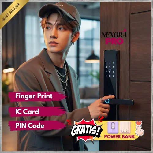 SMART DOOR LOCK FREE POWER BANK