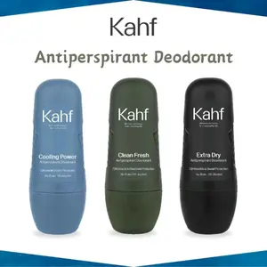Kahf Antiperspirant Deodorant Roll On 45ml/Clean Fresh/Cooling Power/Extra Dry Ketiak
