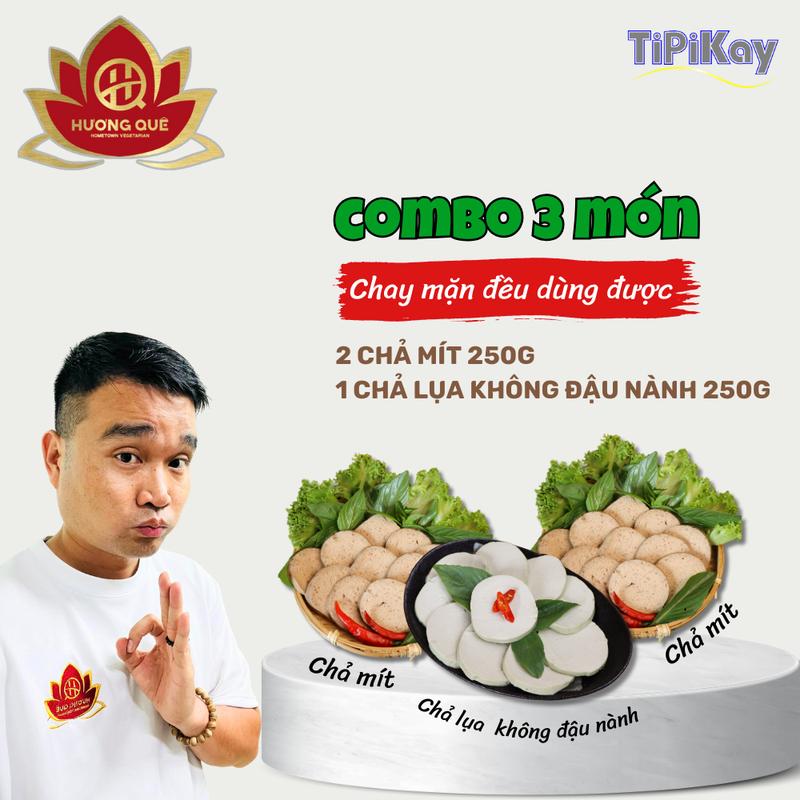  Combo 3 Loại Chả Ăn Liền - Chay mặn đều dùng được - TiPiKay Shop 