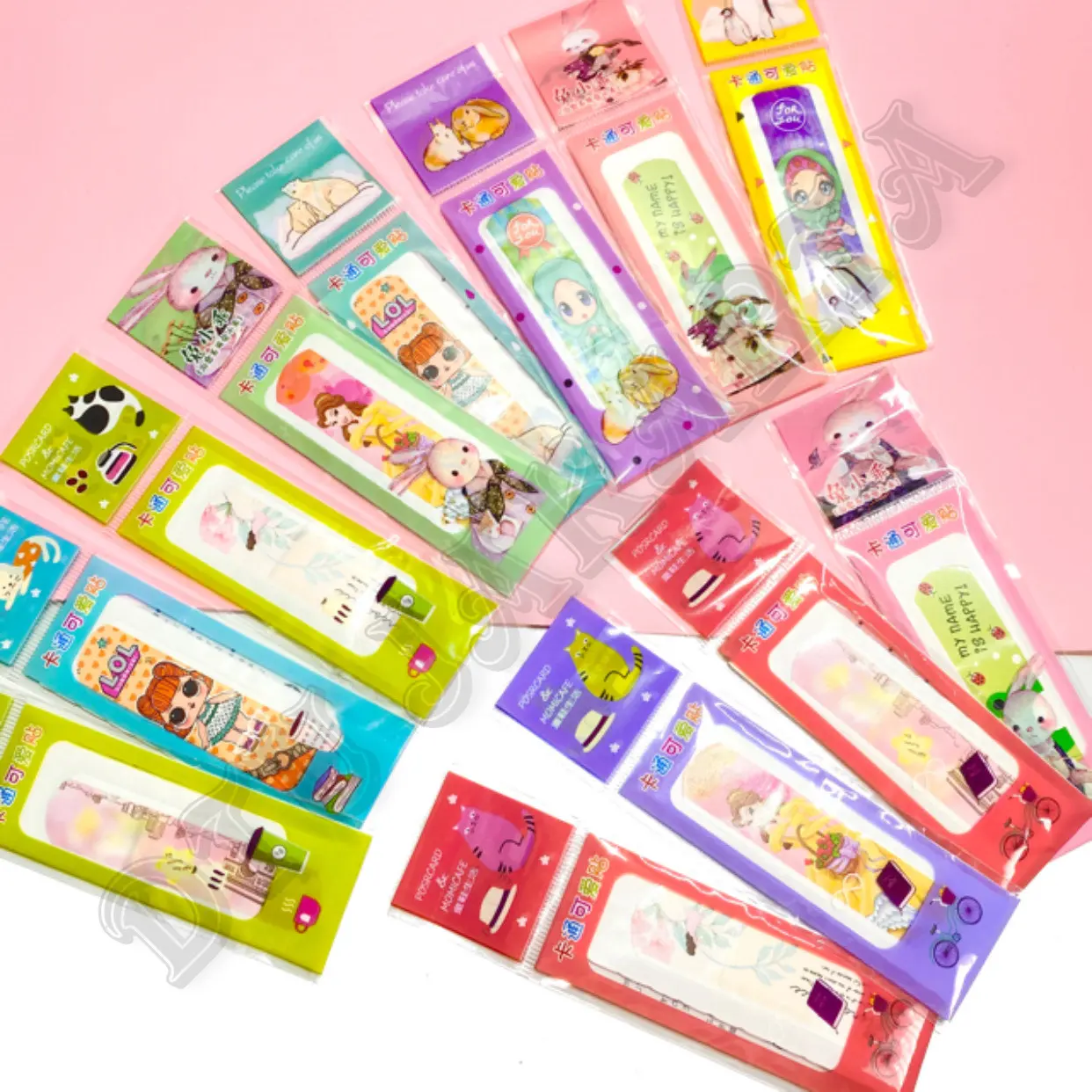 1 Lusin Hansaplast Karakter Isi 5 Pcs Plester Luka Anak