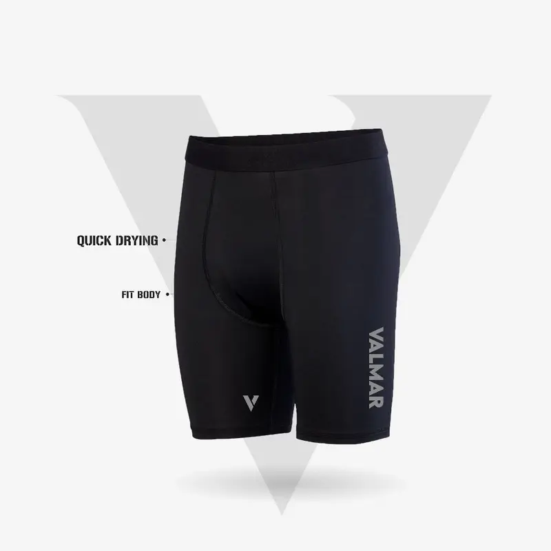Legging pendek pria olahraga original valmar / compression short leggings man sport / celana pendek ketat bahan spandex 1