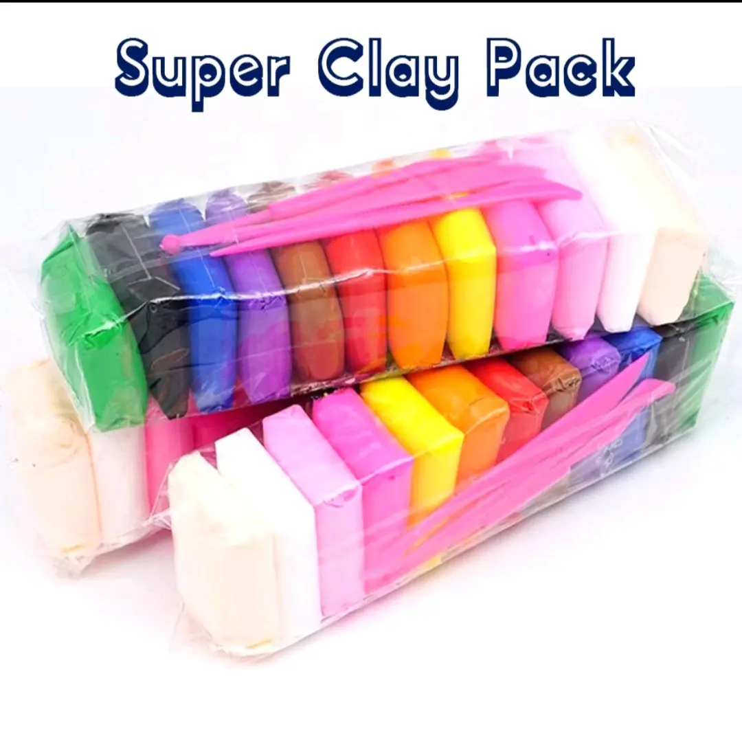 Mainan Super Clay Isi 12 - Mainan Anak-anak Berkualitas - Toys