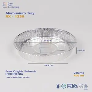 alumunium foil cup RX 425 / 1236 isi 10 pcs