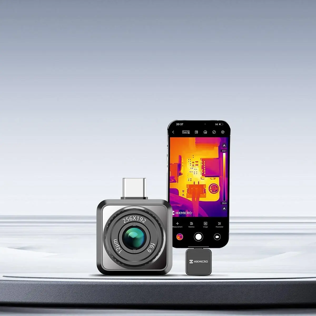 HIKMICRO Mini2Plus V2 Thermal Imager, Object Temperature Range -20°C to 400°C