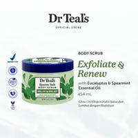 Gambar DR TEAL'S Body Scrub Exfoliate Salt Scrub - Eucalyptus & Spearmint 454gr dari Dr Teal's Indonesia Kota Depok 1 Tokopedia