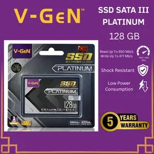 V-GEN Ssd Sata 3 Solid State Drive 2.5" 128 Gb