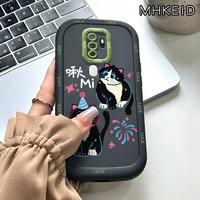 Gambar MHKEID Casing Hp untuk OPPO A5 2020 A9 2020 Case Pola Anjing hitam Kasing kepulan krim Silikon Softcase Casing - Gaya1, OPPO A5 2020 dari MHKEID MALL Kab. Tangerang 5 Tokopedia