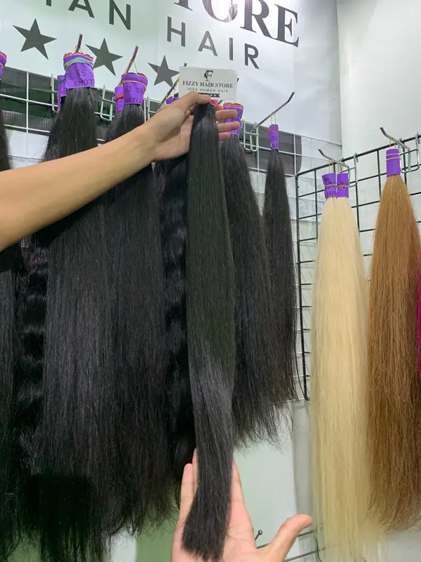 *60 CM - NATURAL HITAM - Hair Extensions 0