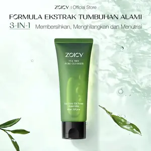[Bonus] ZOICY Facial Wash Cleanser 80ml - Gentle Low pH Amino Sabun Cuci Muka | Face Wash | Pembersih Wajah | Pembersih Muka| Melembapkan | Deep Cleansing | Mengontrol Minyak | Exfoliating | Blackhead | Berjerawat | Mencerahkan kulit | Niacinamide