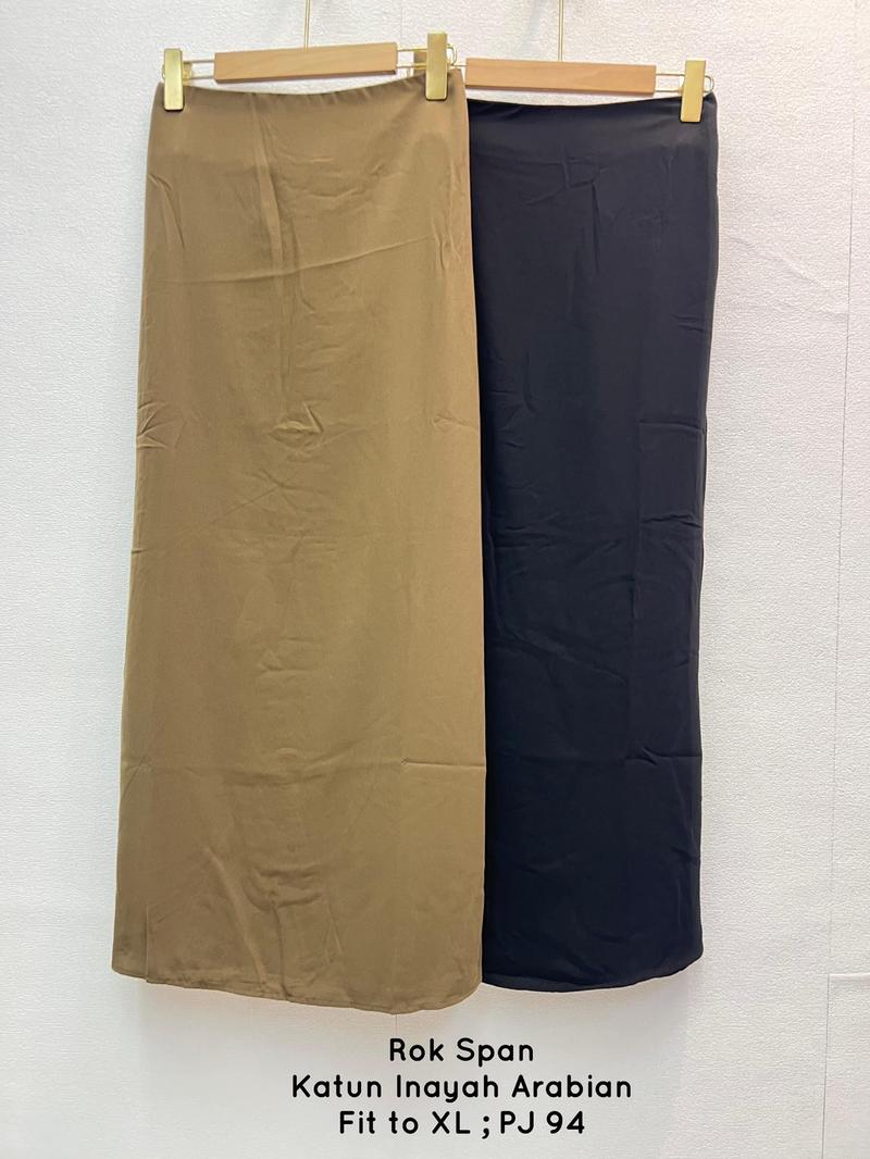 Product Introduction of Rok Span Wanita Bahan Inayah Arabian 6