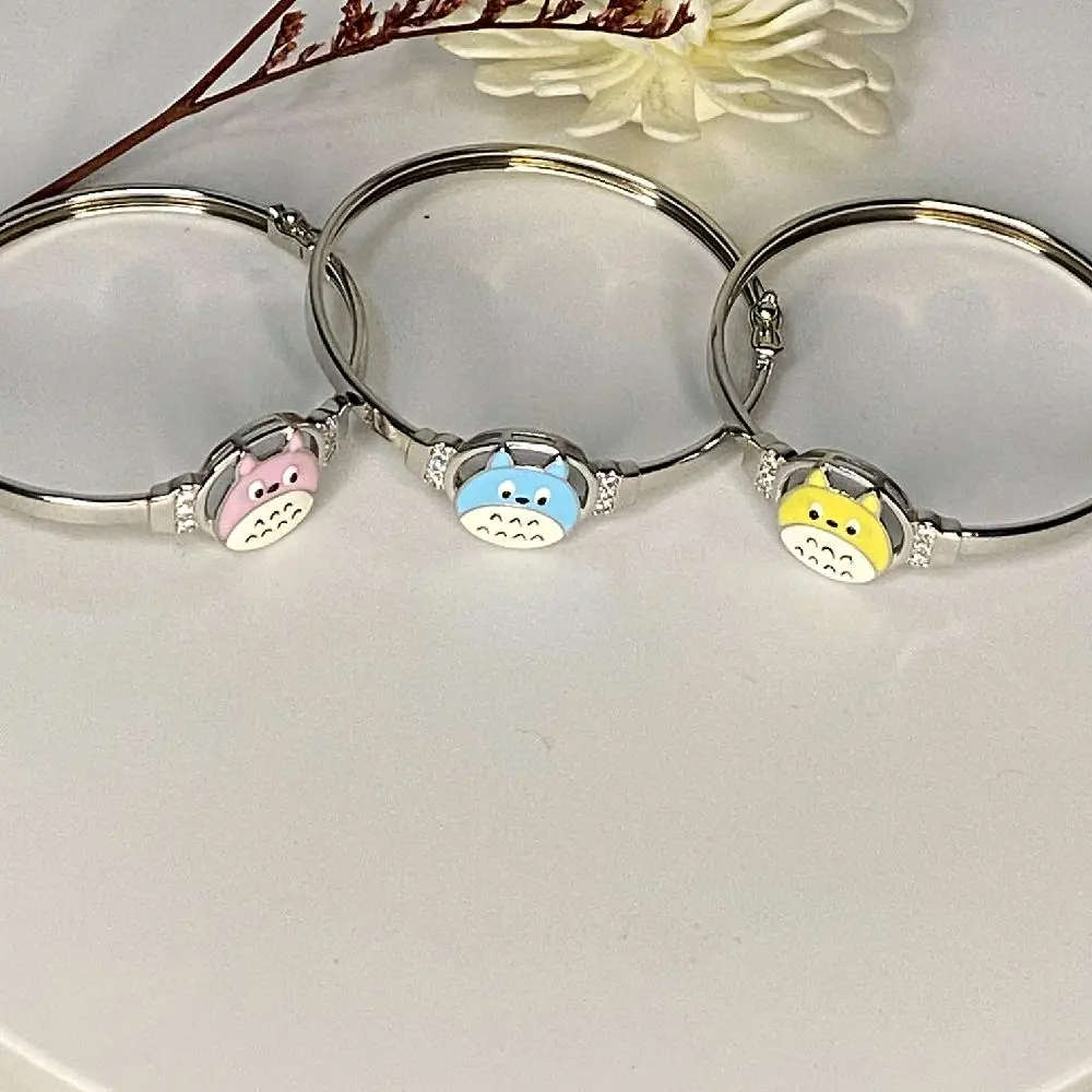 GELANG PELEK BONEKA TOTORO PERAK/SILVER 925