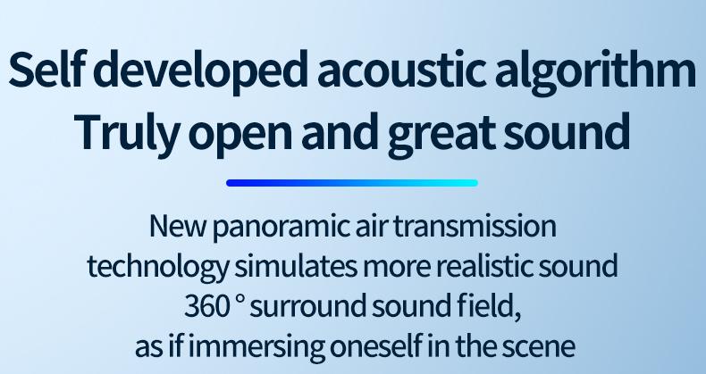 K1 Single Wireless Earphones Air Conduction OWS Headphone HiFi Ear-Hook Music Sports Noise Cancelling Headset Untuk Semua Smartphone