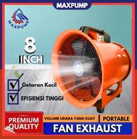 Gambar MAXPUMP Drum Fan Extra Low Noise 8 Inch Portable Ventilator Blower Exhaust Drum Fan Blower Axial / Aksial dari Poseidonpump Kota Administrasi Jakarta Utara 1 Tokopedia