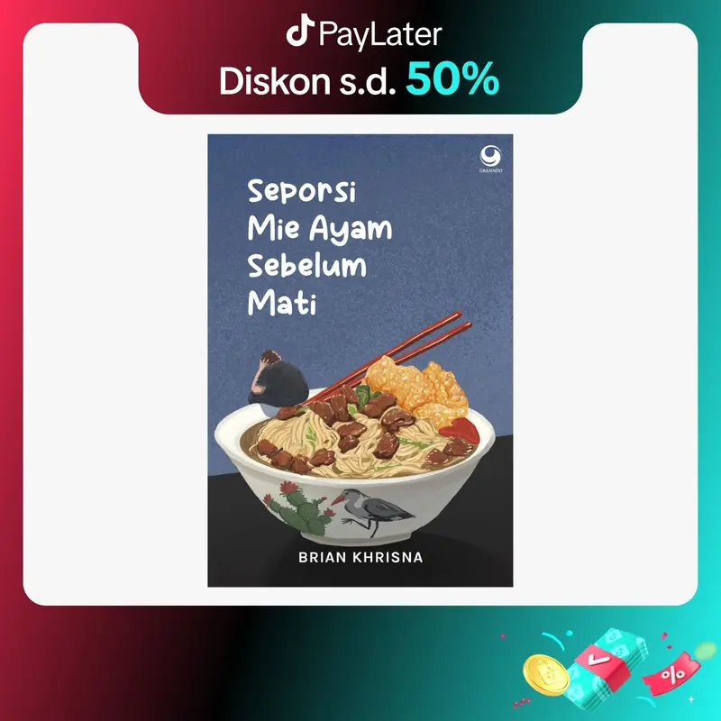 Gramedia - Buku Novel Seporsi Mie Ayam Sebelum M*t! (Brian Khrisna)