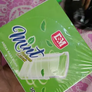 Permen mint Dsm permen lunak rasa buah buahan random 1 box isi 30 pck