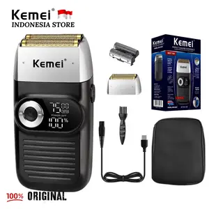 Alat Cukur Rambut Kemei KM 2026 Hair Clipper Professional Shaver Botak Halus Kumis Jenggot Mesin Cukuran KM 2026