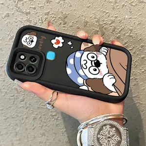 Casing Hp Untuk Infinix Smart 6 Infinix Smart 6 Plus Case Hp Pola Anjing Kartun Lucu Casing Ponsel Kesing Silikon lembut Kasing Anti guncangan Cesing pelindung Softcase