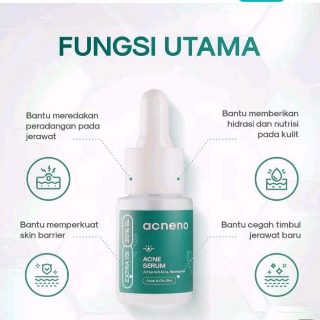 Daily Acne Moisturizer - Acneno isi 50gr | Membantu Wajah Lebih Terhidrasi Dan Perbaiki Skin Barrier | BPOM Original 0