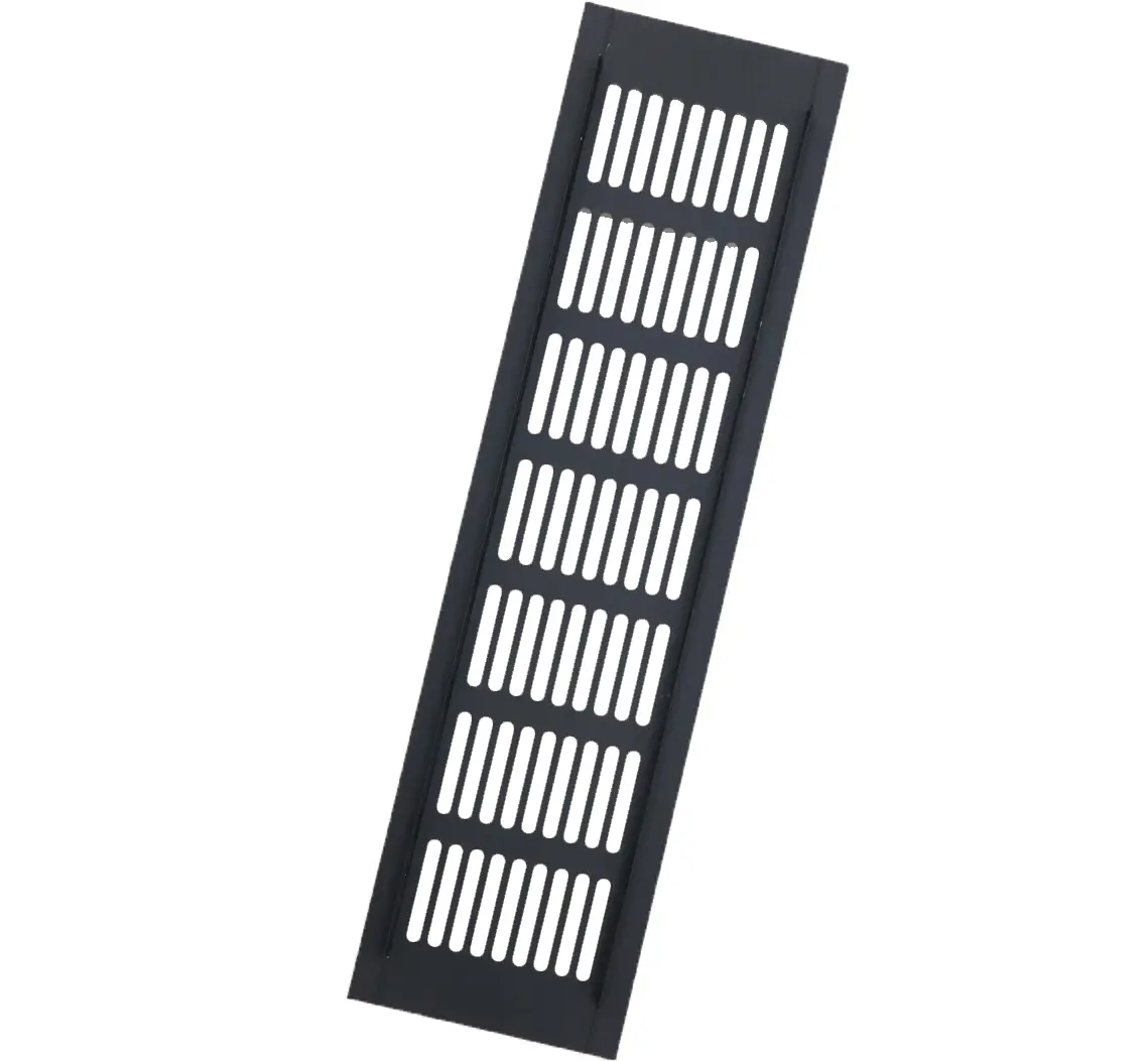 Saringan udara Furniture / Lubang Hawa 8 - AIR VENT ALUMUNIUM BLACK