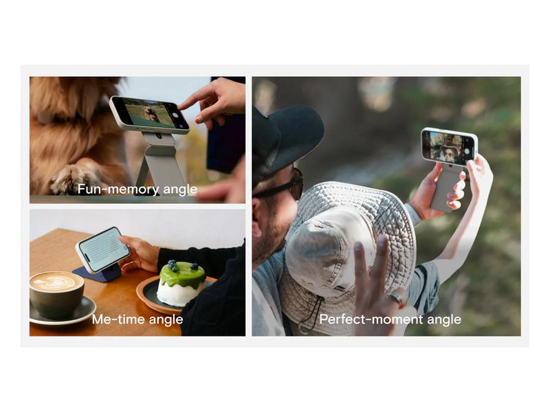 MOFT Snap Phone Tripod Wallet Stand MOVAS - MagSafe Compatible 8