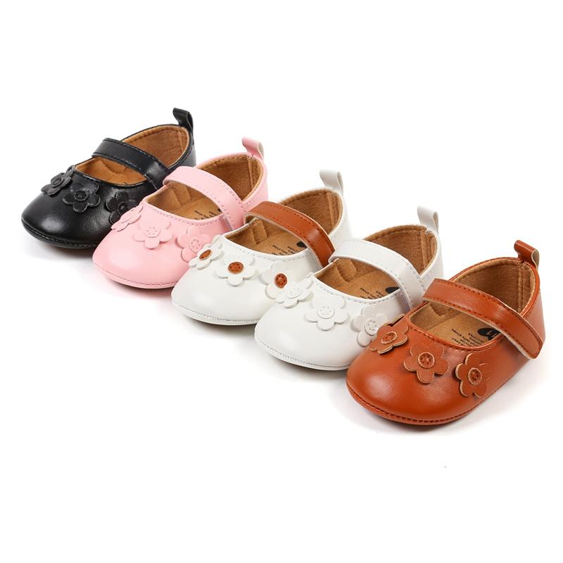 Product Introduction of Toddler Walking Flat Shoes Baby Girl Shoes PU Leather Crib Shoes Toddler Girls Shoes for Summer Princess Shoes 24