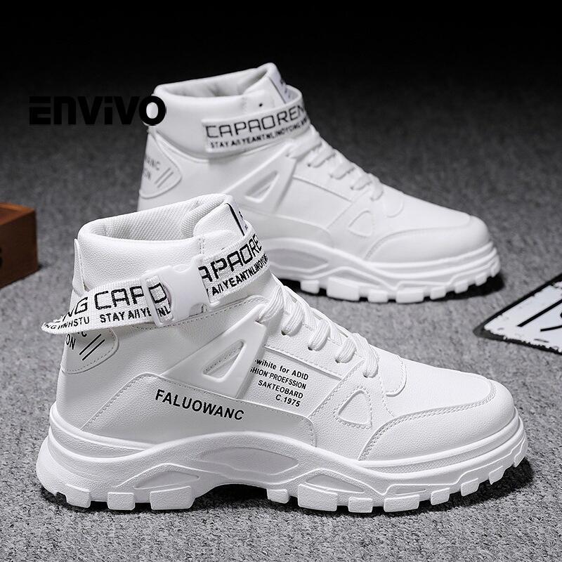 Giày Robot, Giày Boot Martin Nam, Có Cổ Lọ Đế Dày, Phong Cách Thời Trang Và Thể Thao, RKC225, Dành Cho Nam