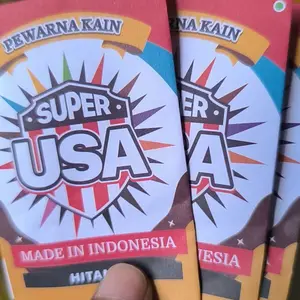 Wantex Wantek Wenter Pewarna Kain Tekstil Super USA Premium Per 1 Bungkus