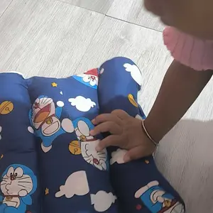 Bantal Stang Motor Motif Karakter Lucu Nyaman Pelindung Untuk Anak  Bahan Katun Empuk