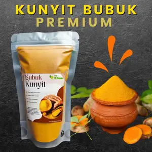 Kunyit Bubuk Murni 50gram 100gram - cap dua daun