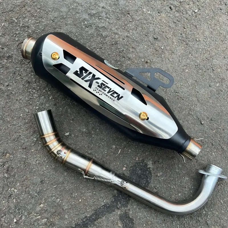 Knalpot Standar Racing Six Seven Mio Sporty M3 Beat Scoopy Genio Xride Soul Fino Vario Pcx Nmax Aerox 1