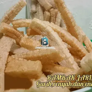 kerupuk/rambak jari/kerupuk solo/karak khas solo/goreng matang Fress 1kg