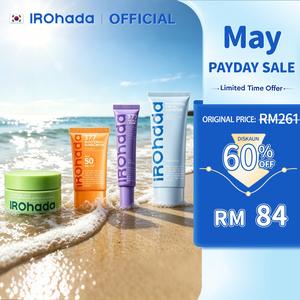 [IROHADA] BEST SELLER Pencuci Muka Kawal Jerawat & Pencerahan: Hilangkan Jerawat, Minyak & Blackhead | Cerahkan Kulit & Pudarkan Noda | Pencuci Harian Lembut | Kulit Halus |